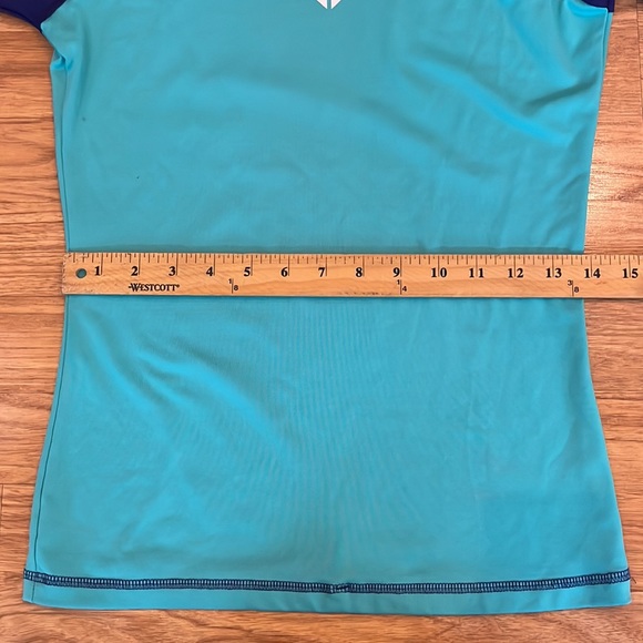 Roxy Swim Rash Guard Rashguard Size 10 - Picture 5 of 6